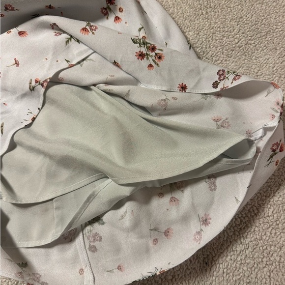 Sunday Best Jackson Spaghetti-strap Mini Dress Aritzia Blue Floral - Picture 9 of 16